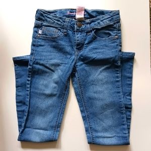 Tommy Bahama 5 Pocket Girls Skinny Blue Jeans Sz 10